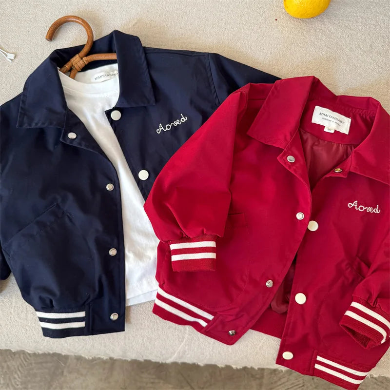 Cool & Stylish – Children's Baseball Jacket