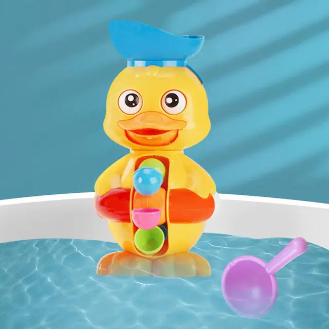 Bathing fun with friends - Water Wheel Ducks