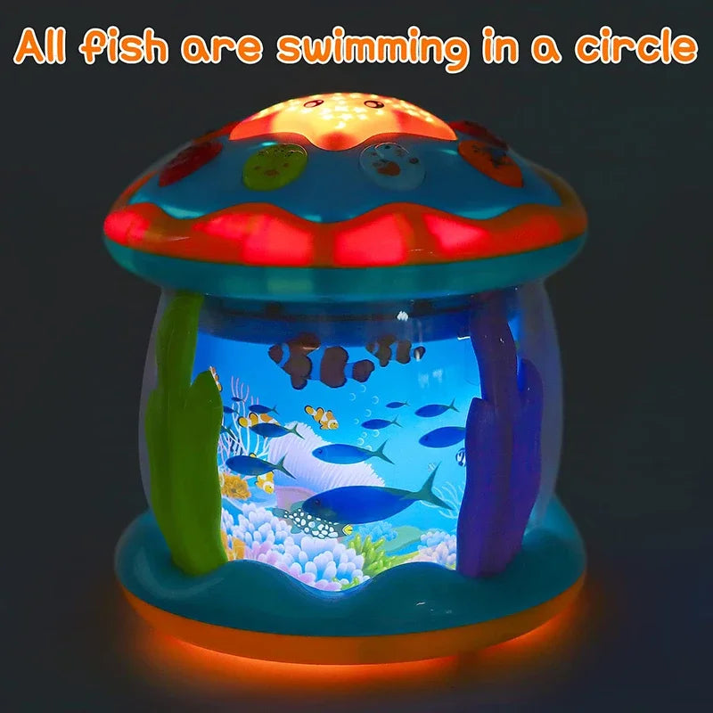 Melody Light Festival for kids - Aquarium projector & lamp