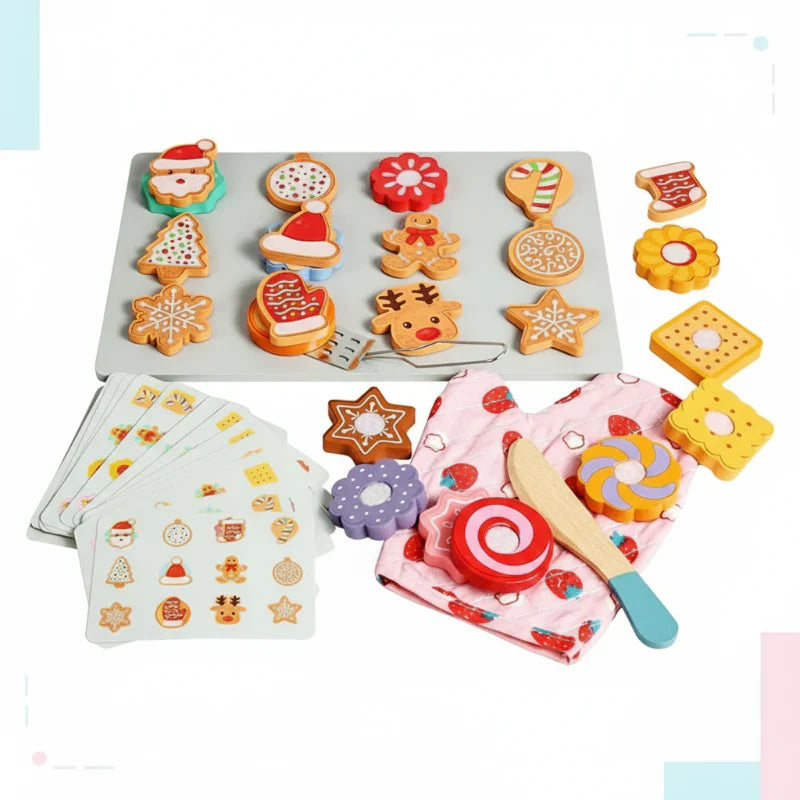 Innovative & Playful – Wooden Cookie Sorting Game