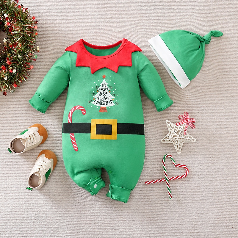 Soft Material - Infant Christmas Costume