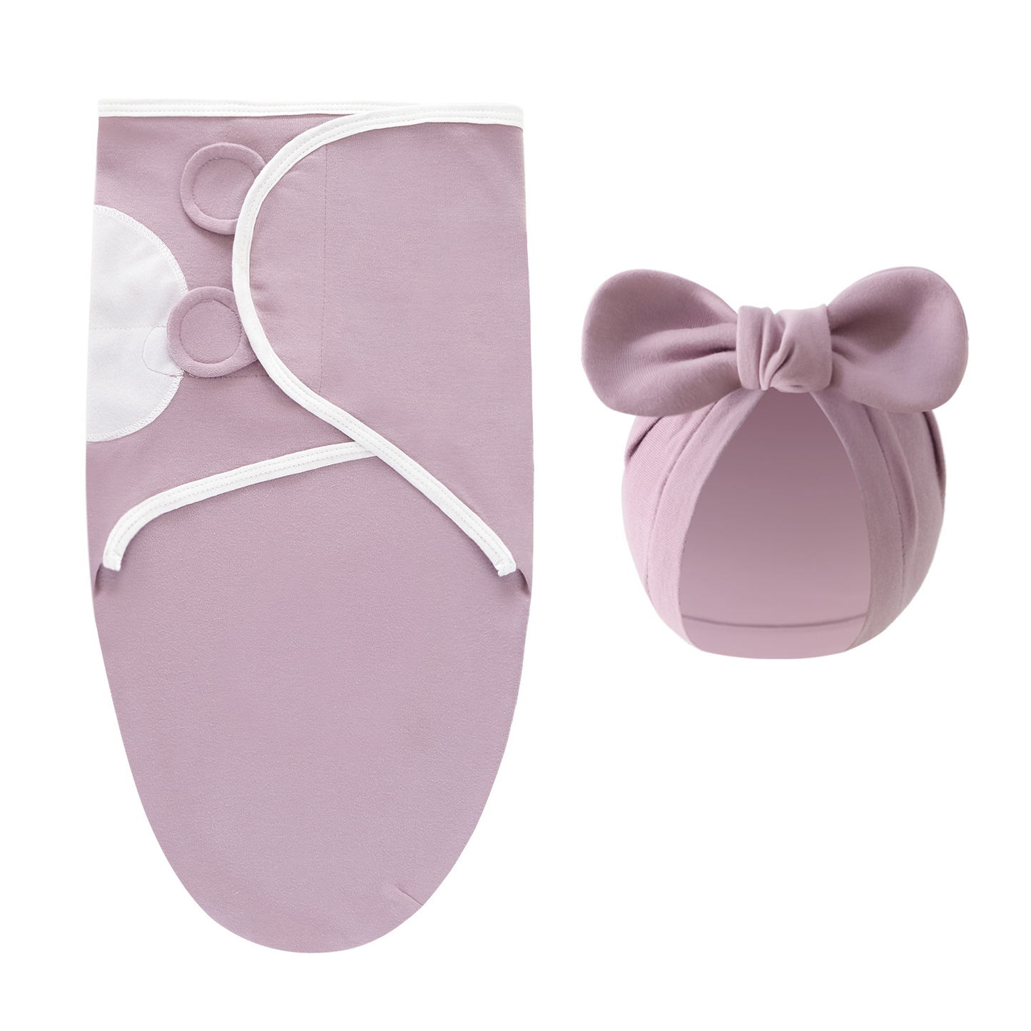 Peace & Comfort – Luxury Swaddle Blanket with Hat