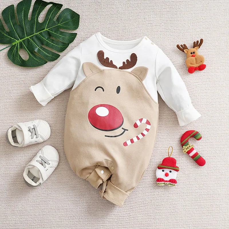 Soft Material - Infant Christmas Costume