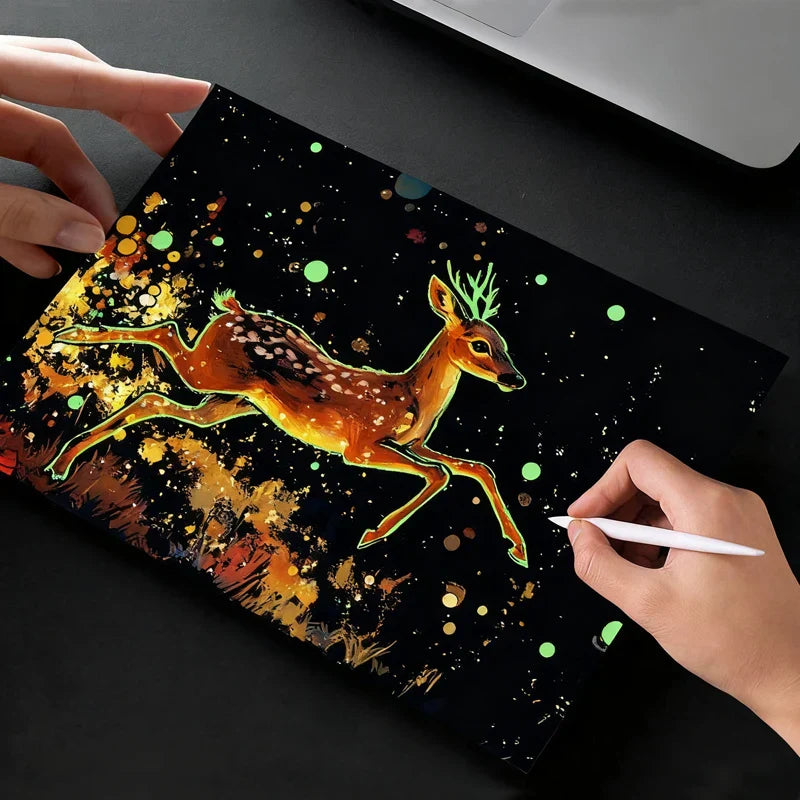 Glow-in-the-dark – Scratch Cards Kit