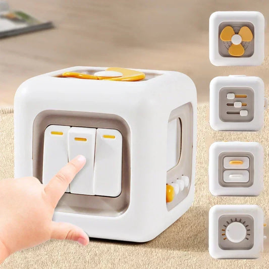 Feeling & Humming - Sensory Cube Plaything