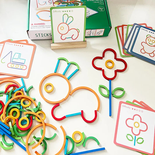 Smart & Innovative - Wooden Shapes Puzzle