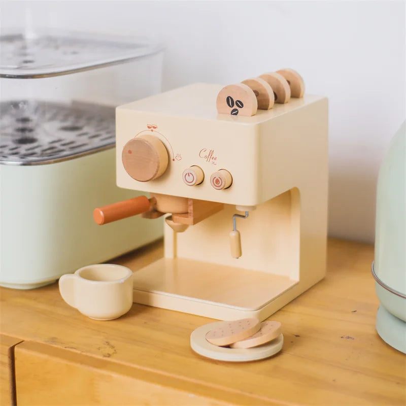 Barista in the Making - Wooden Espresso Machine Kit