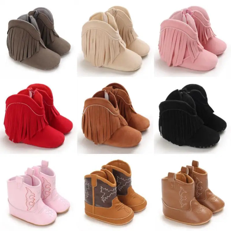 Tough Look - Girls Cowboy Boots