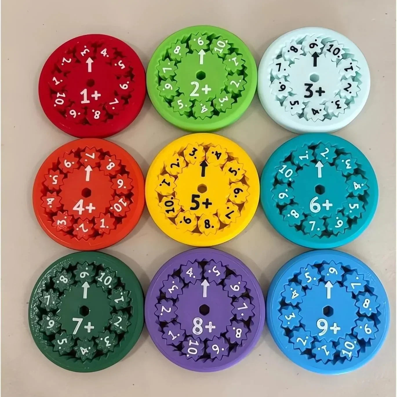Counting & Spinning – Math Fidget