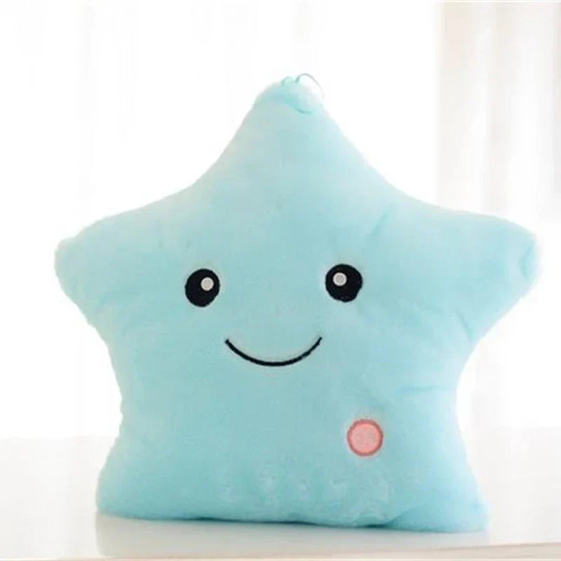 Star fun in bed - Luminous Stuffed Pillow