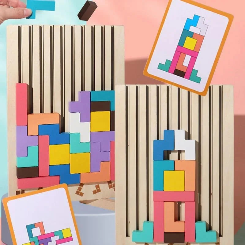 Think & Build - Wooden Puzzle Activity