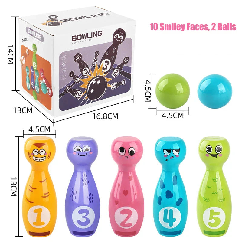 Colorful & Play - Toy Bowling Set