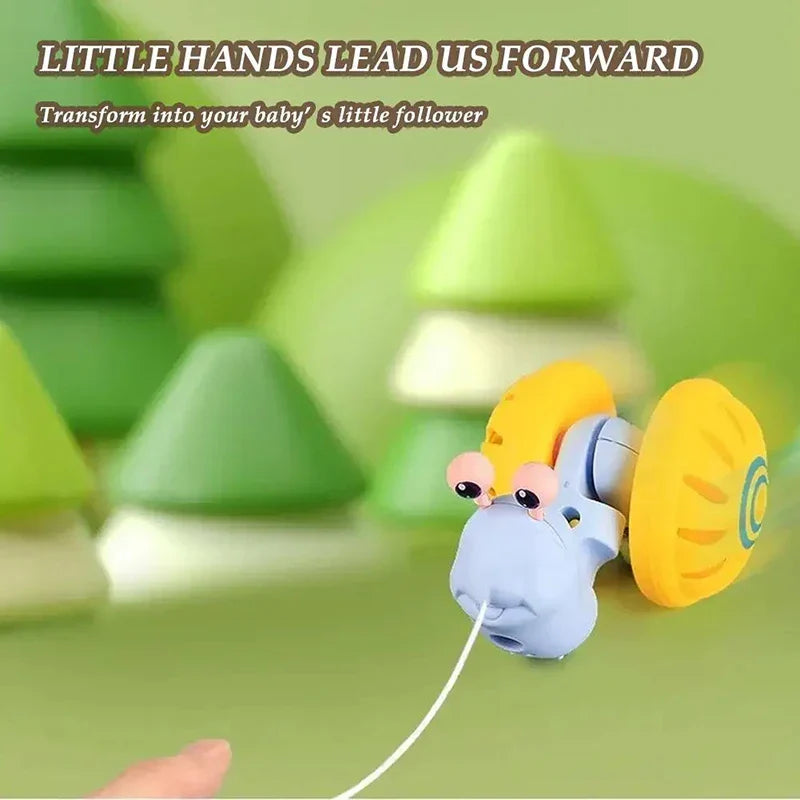 Snail on the go - Walking rope toy