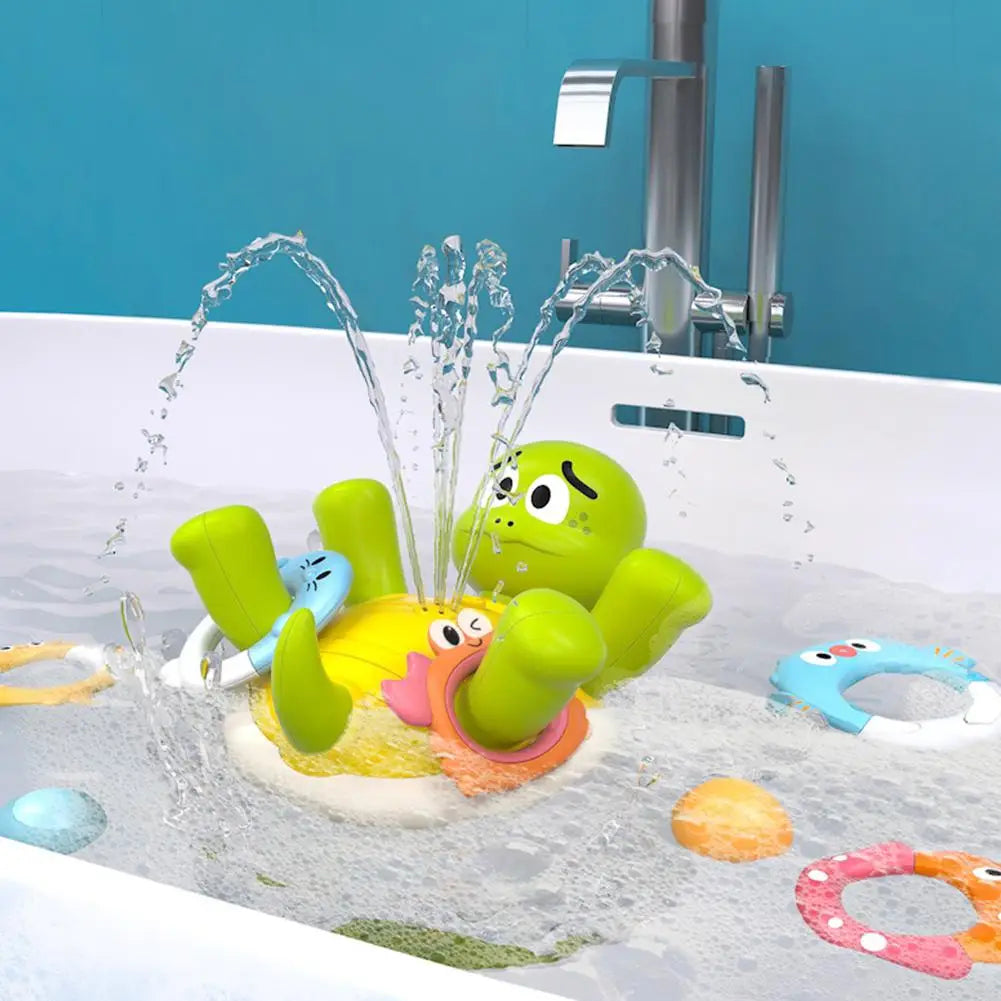 Splash Play in the Bath - Turtle Fountain