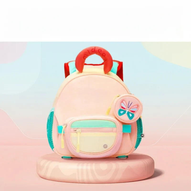 Lightweight & Comfortable – Lightweight School Bag with Water Bottle Holder