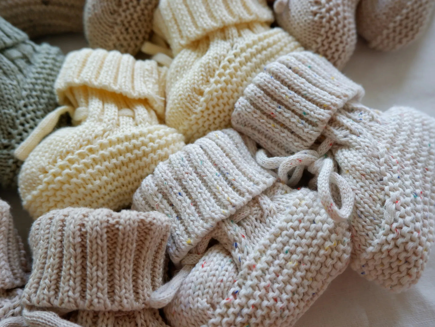 Warm & Stylish - Knitted Infant Slippers