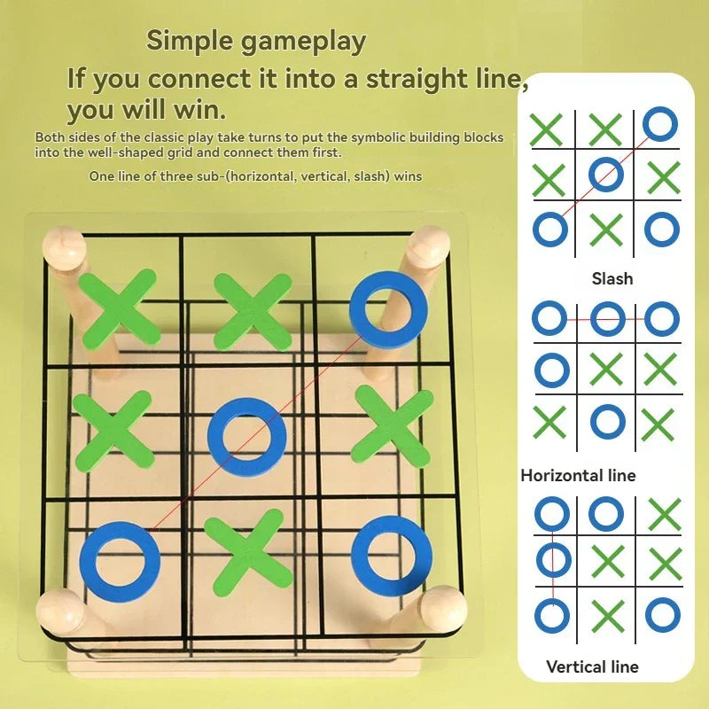 Educational & Clever – Tic-Tac-Toe 3D
