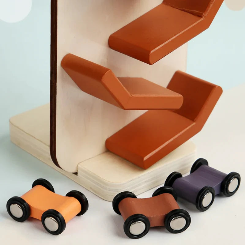 Active & Playful – Wood Car Roller Track