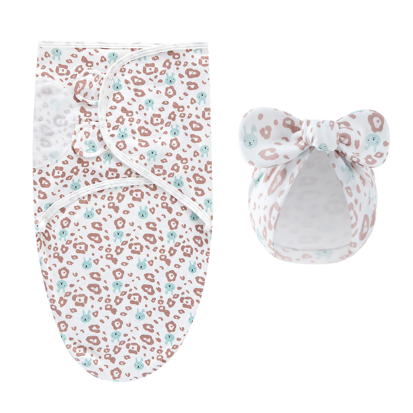 Peace & Comfort – Luxury Swaddle Blanket with Hat
