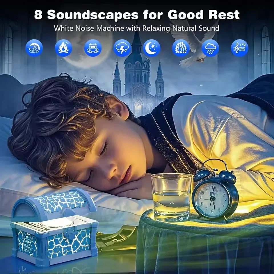 Play & Calming – ‘White Noise’ Projection Night Light