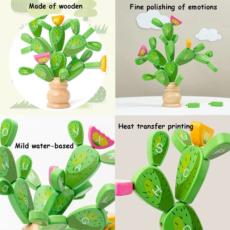 Word making & creative - Cactus Letter Tree