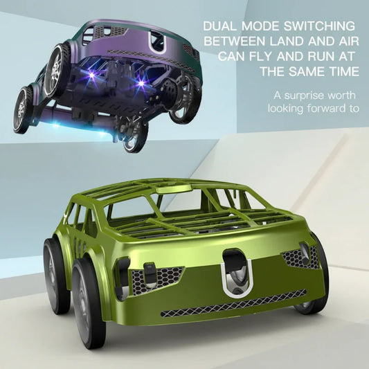 Innovative & Spectacular – 2-in-1 RC Flying Car & Drone with LED Light