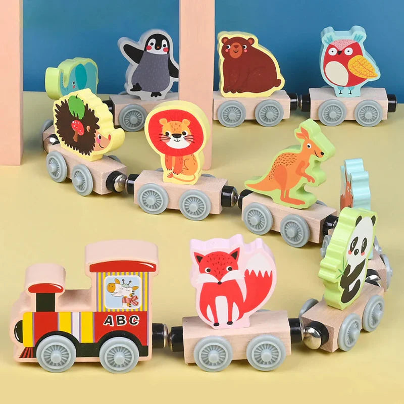 Cute & Wood – Magnetic Animal Train