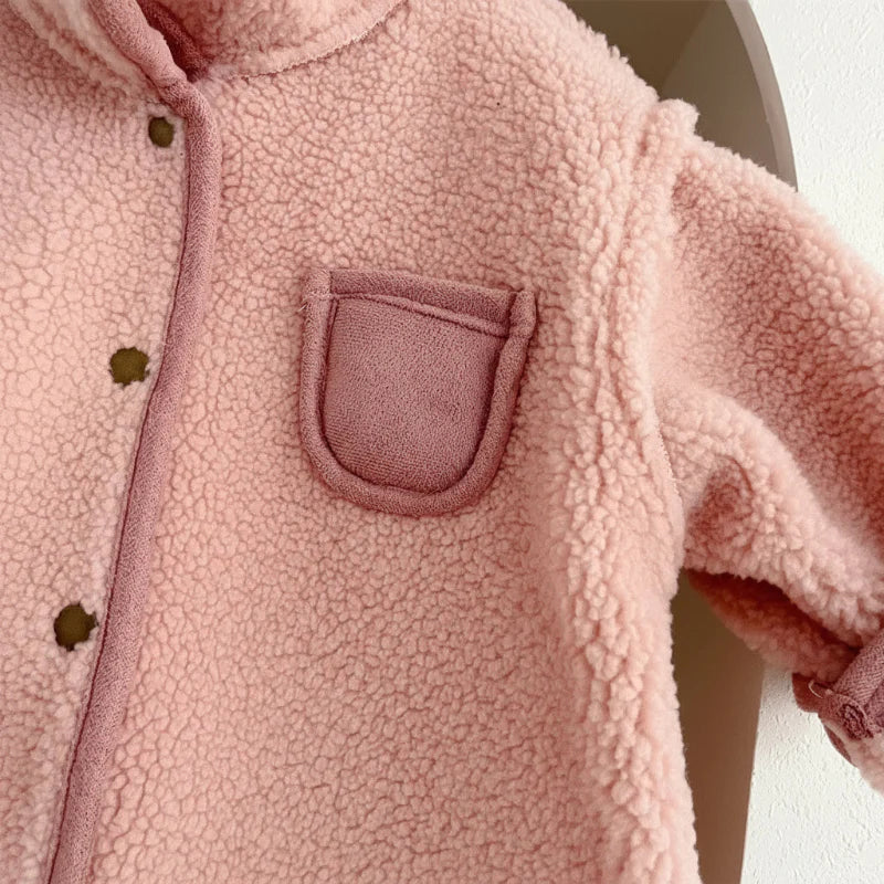 Cozy & Stylish – Thick Winter Romper with Hood