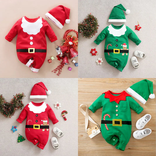 Soft Material - Infant Christmas Costume