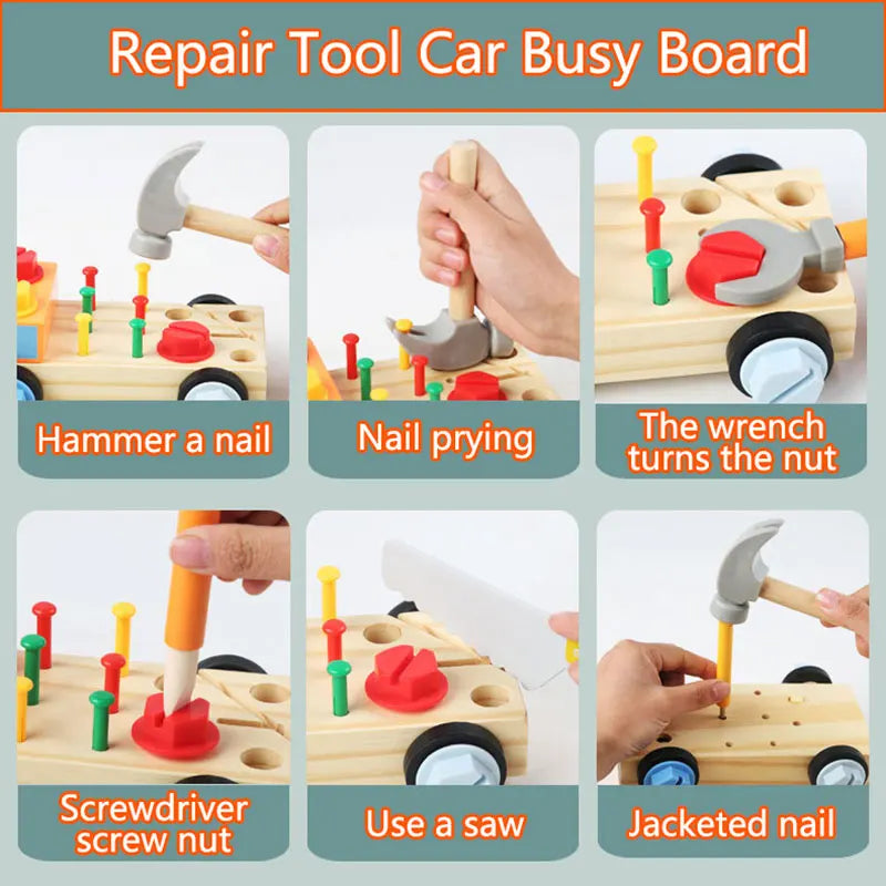 Turn & Learn - Developmental Car Screwboard