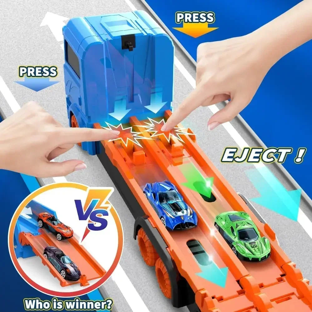 9-in-1 Racing Play - Transformable Toy Truck