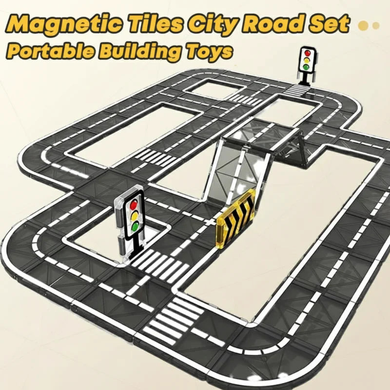 Innovative & Playful – Magnetic Tiles Car Set