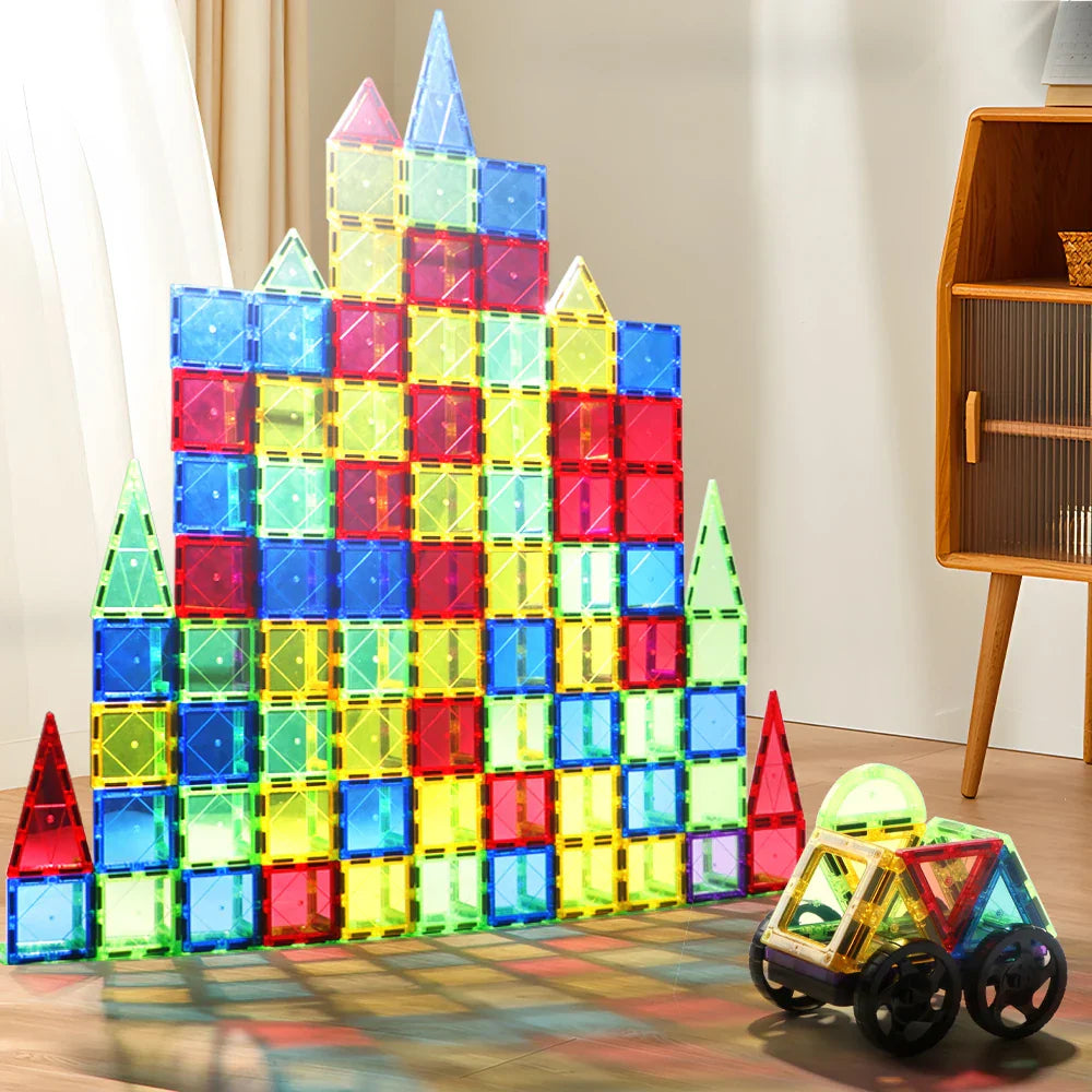 Develop Creativity - Magneto Tiles