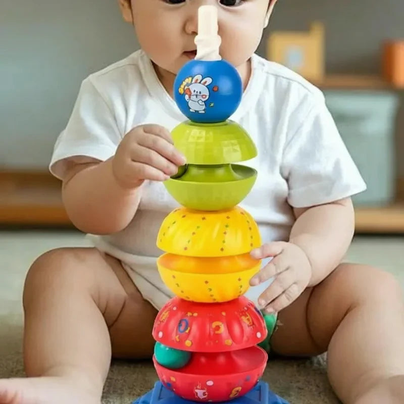 Educational & playful – Stacking game with rotation