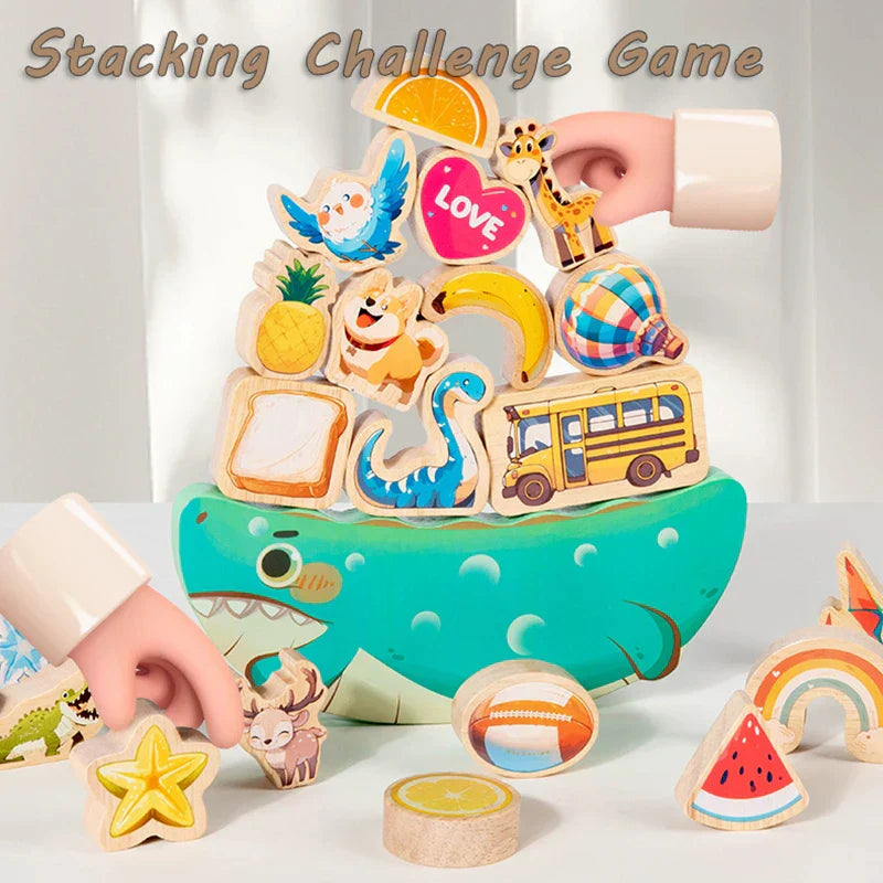 BalanceBuddies – Educational Balance & Stacking Activity for Children