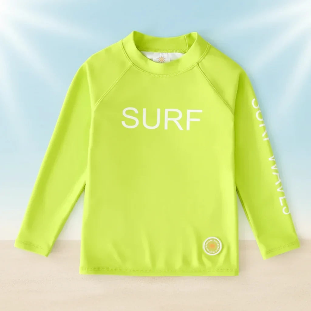 Protective & Flexible – Children's Long-Sleeved Surf Shirt with UPF 50+