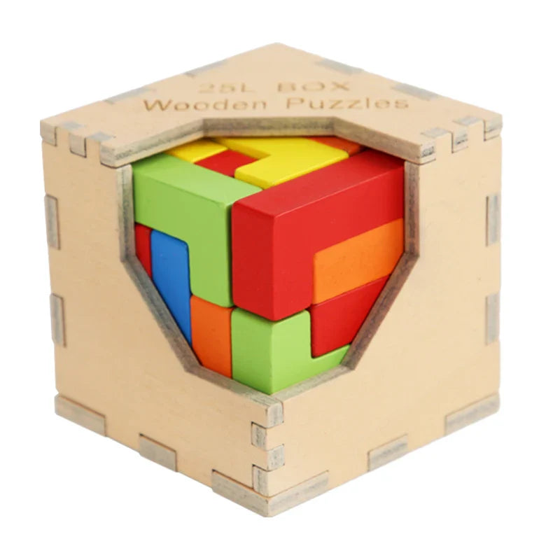 Train is brein - 3D Tetris Brain-teaser