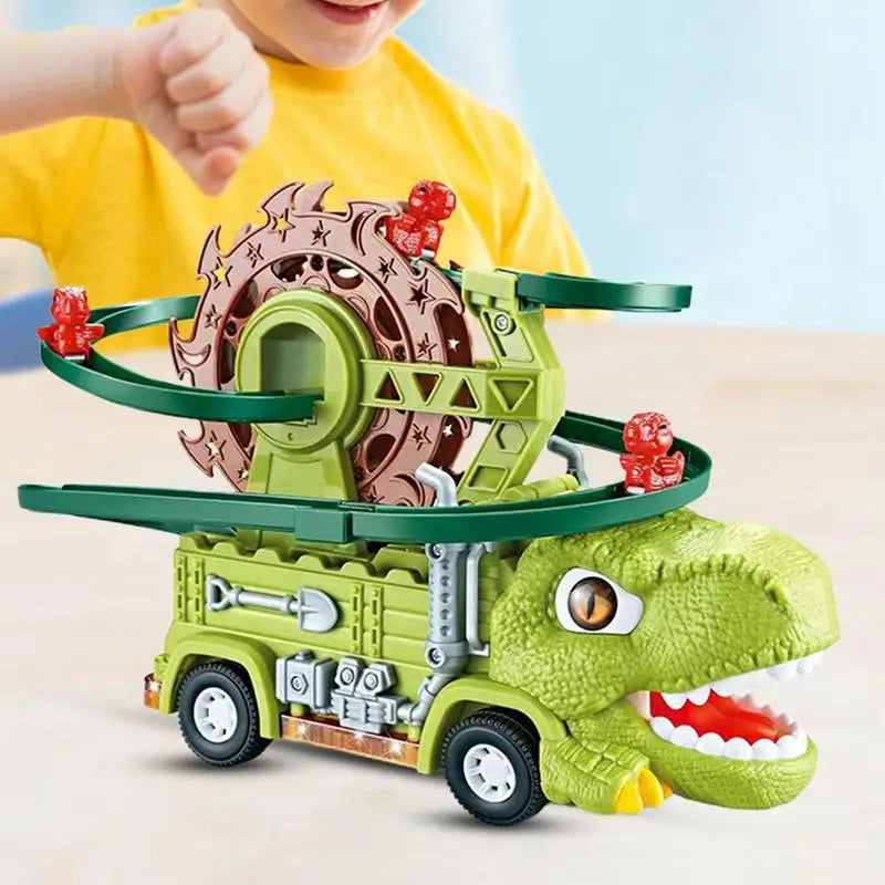 climb and race with dinosaurs! - Dinosaur Truck