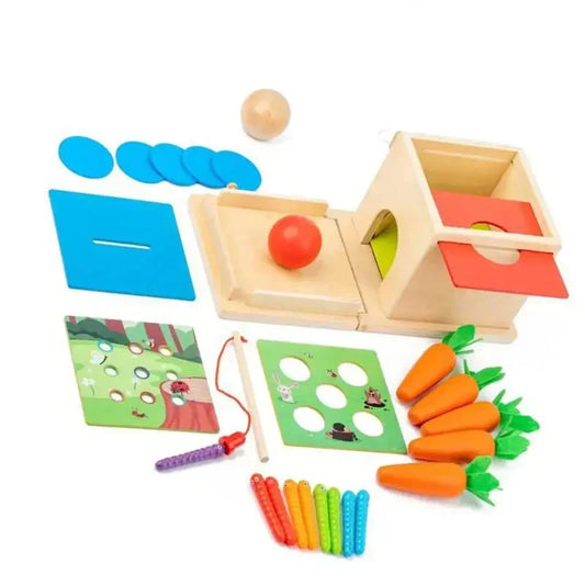 Colors & Shapes - Wood Sorting Toys