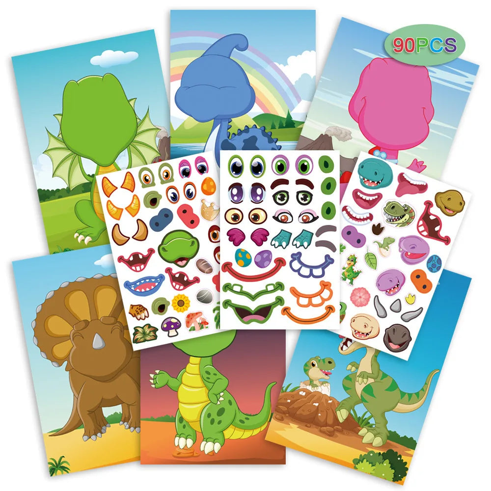 Animal Play & Sticky Fun - Reusable Sticker Book