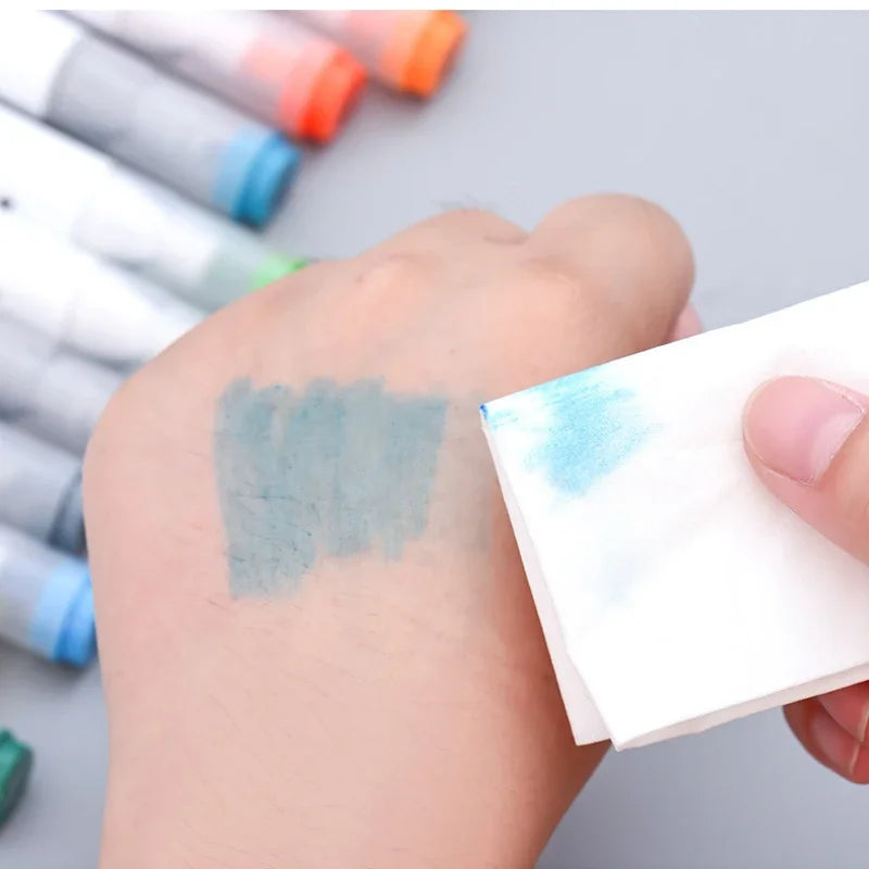Double & Vibrant – Odorless & Washable School Markers