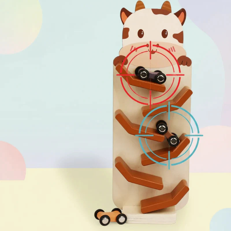 Active & Playful – Wood Car Roller Track