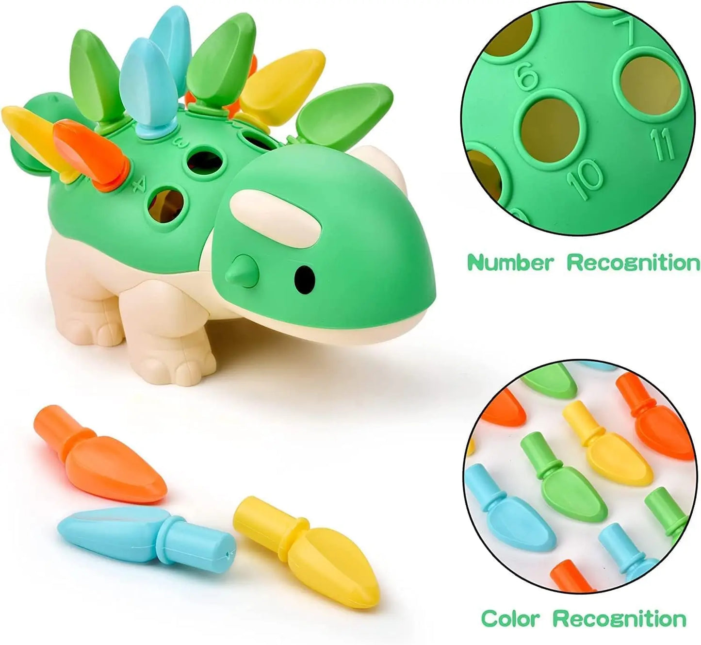 Recognizing Color & Numbers - Fine Motor Skills