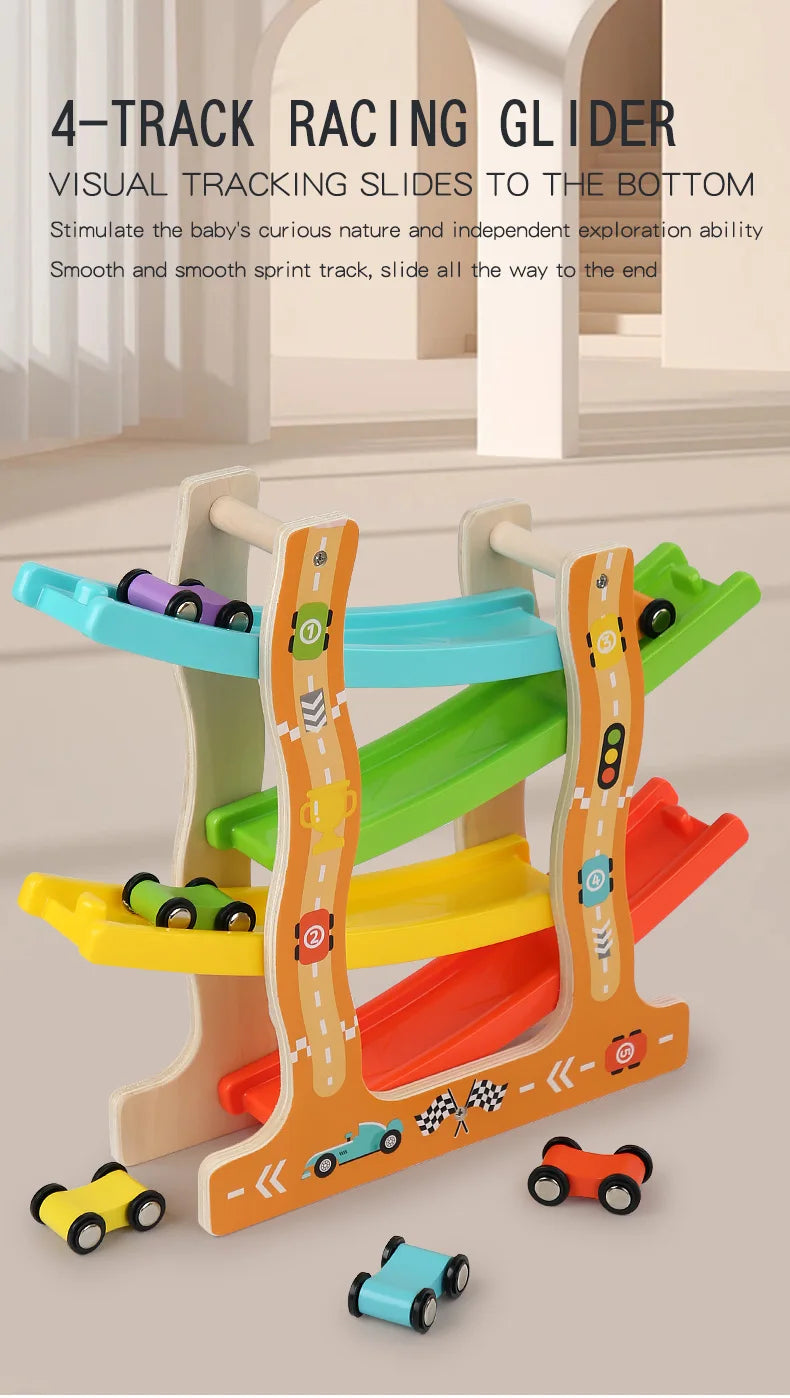 Innovative & Educational - Wooden Roller Coaster