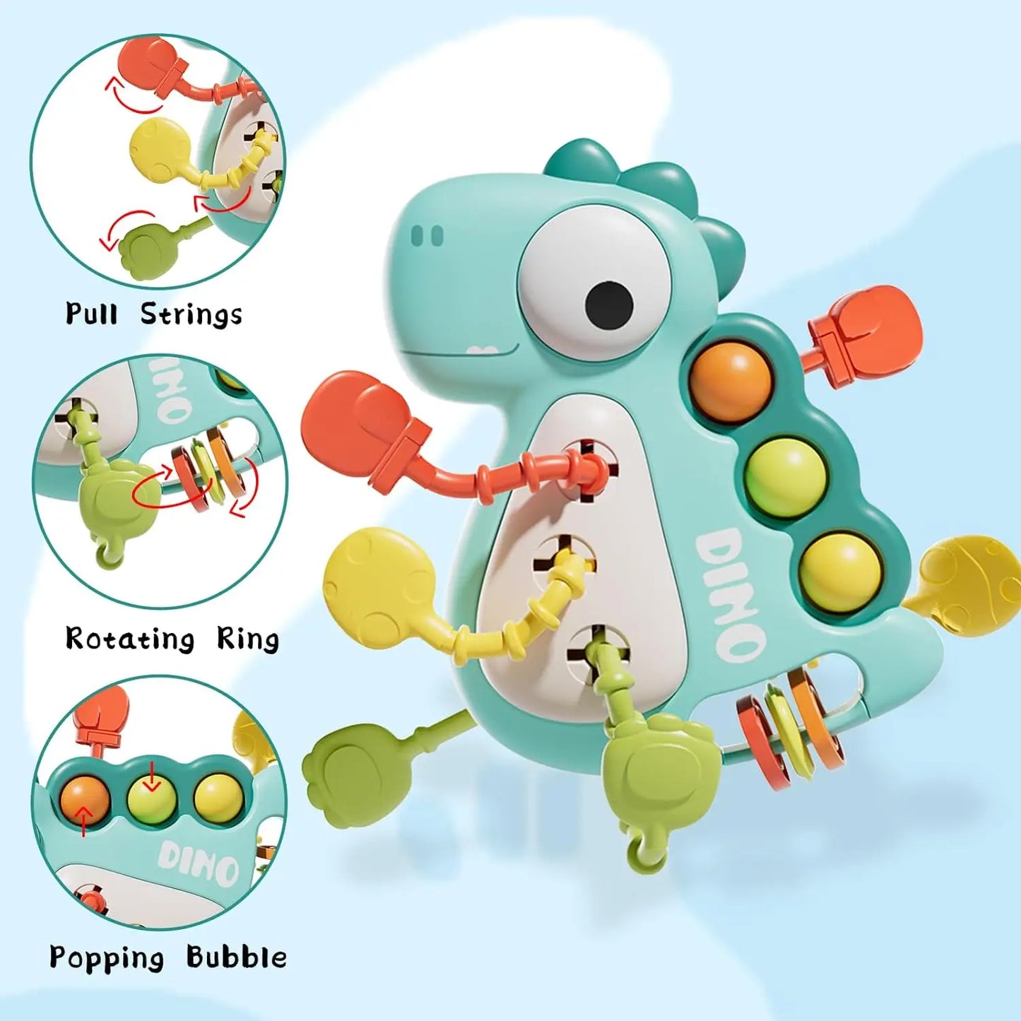 Playful & Chewable – Sensory Pull Plaything