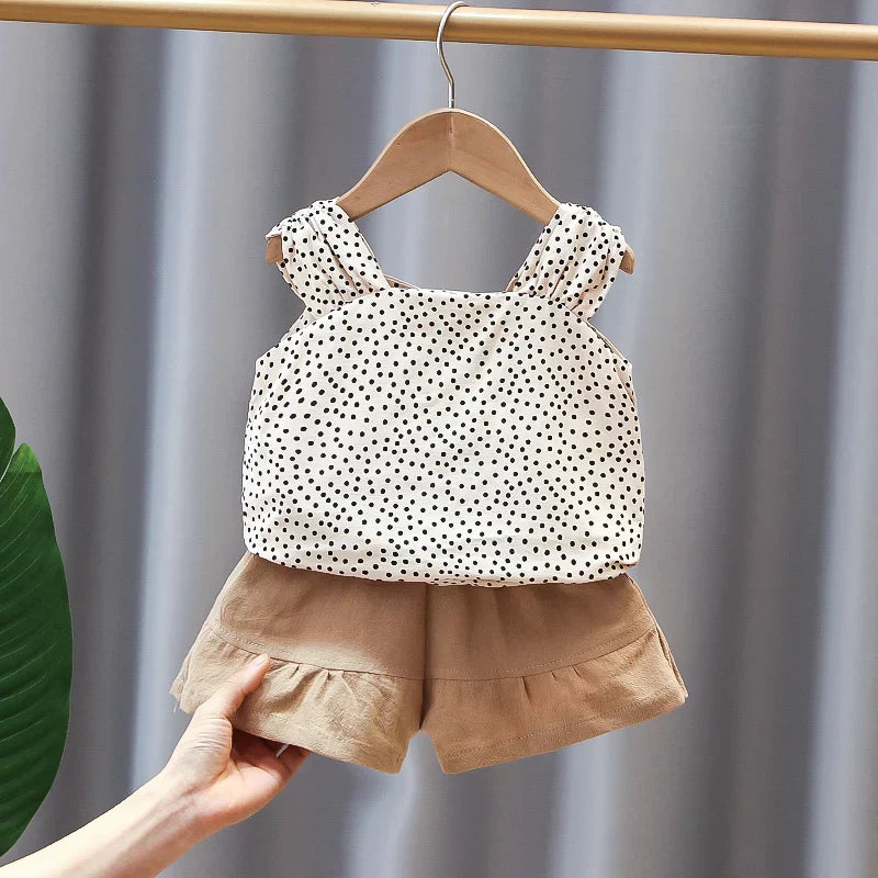 Cotton summer set for girls