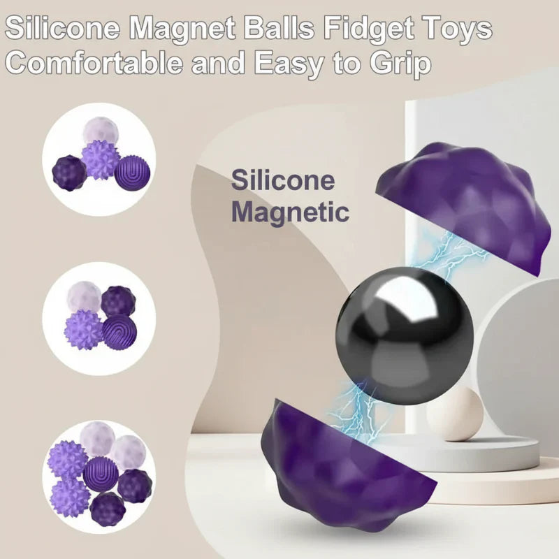 Soothing & Play – Magnetic Silicone Balls