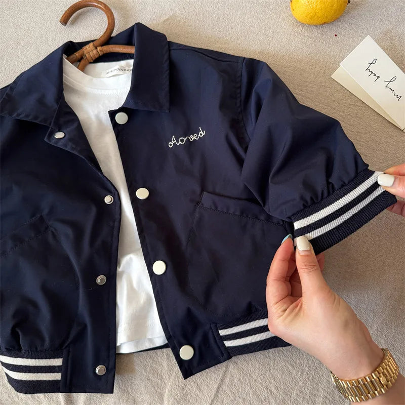 Cool & Stylish – Children's Baseball Jacket