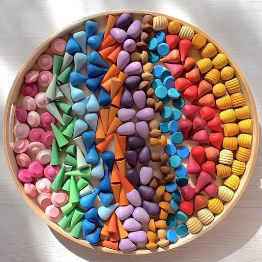Innovative Coloring Fun – Wooden Coloring Play Set