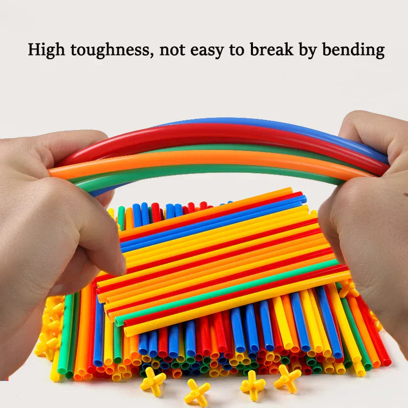 Imagination & Skill – Construction Tubes with Connectors